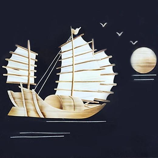 【江南非遗芦苇画】一帆风顺 商品图2