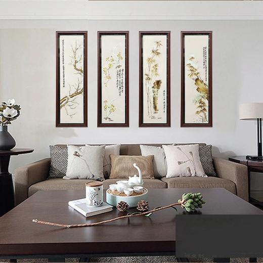 【江南非遗芦苇画】梅兰竹菊（四件套） 商品图5