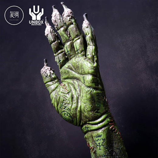 Unbox 鬼手 绿色版 THE HAND OF GLORY 搪胶 限定 商品图1