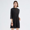 TANGY Collection/天意2020年秋季新品林隐系列线迹莨绸连衣裙 商品缩略图2