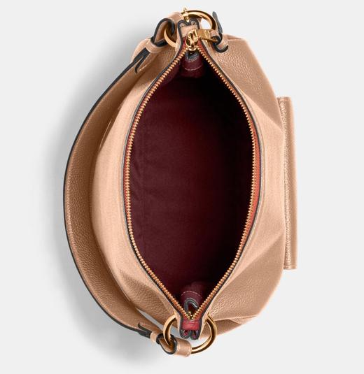 好折扣！Coach新款remi C标鹅卵石牛皮大挎包 27*29cm 商品图2