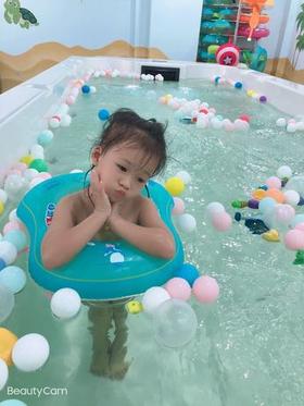 我也评价下橙子妈妈平台的亲子游泳体验产品