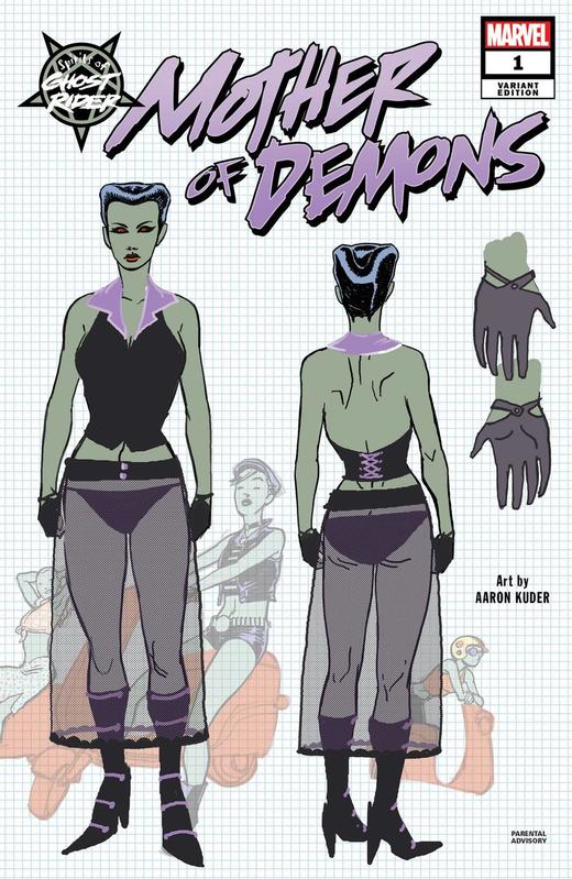 变体 恶灵骑士之灵 恶魔之母 Spirits Ghost Rider Mother Of Demons 商品图0