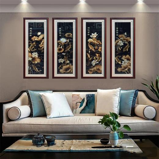【江南非遗芦苇画】连年有余（四件套） 商品图4