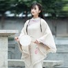 *秋装复古民国风针织披肩斗篷短外套中国民族风秋冬款蝴蝶披肩 商品缩略图1