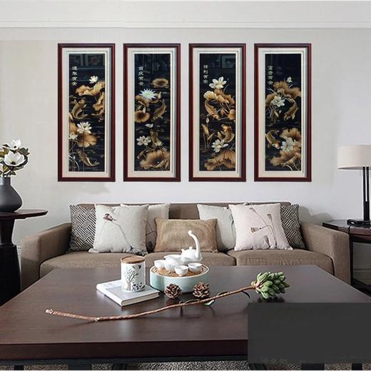 【江南非遗芦苇画】连年有余（四件套） 商品图2