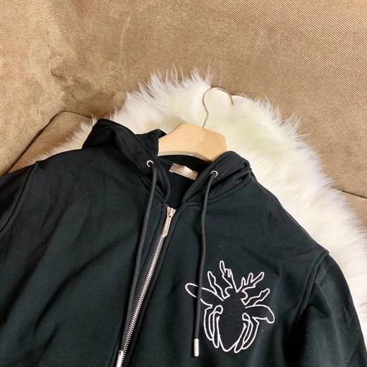 C*D家小蜜蜂 Homme系列蜜蜂刺绣男女同款连帽卫衣 商品图4