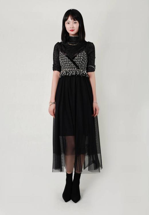 内搭吊带纱背心裙 商品图1