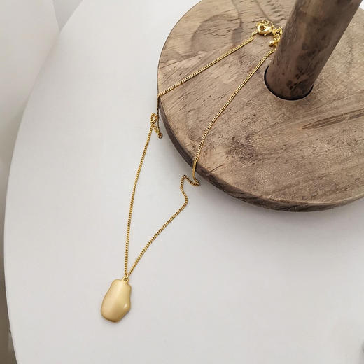 搭配利器丨哑金异型金属 毛衣链#PA2148 商品图0