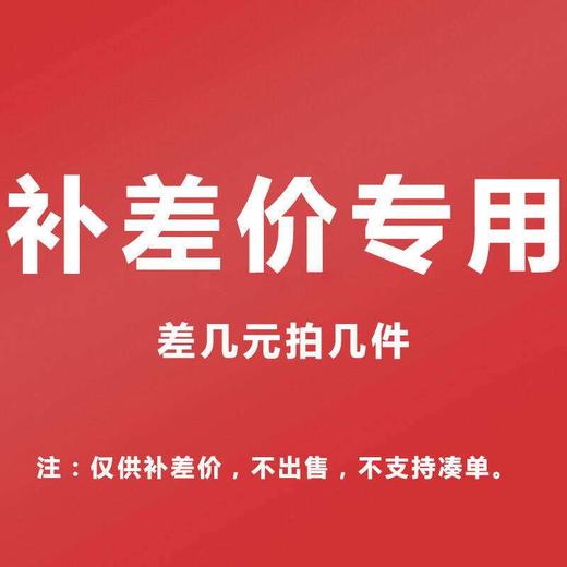 补差价链接差几元就拍几件 商品图0