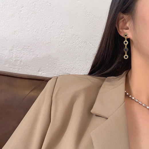 搭配利器丨油画质感 复古长款 耳饰#PA2147 商品图2