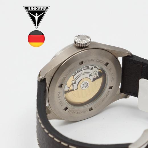 德国JUNKRE荣克 飞行员系列大表冠 日期机械自动表6156-2 商品图3