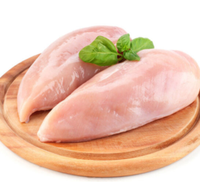 【冷鲜】去皮鸡大胸500克/盒