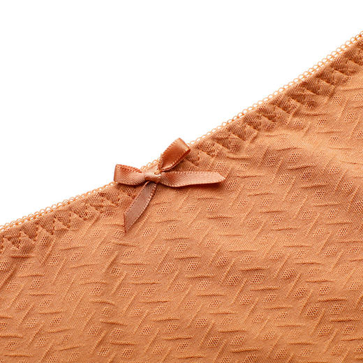 雅黛丽女士内裤纯棉底裆透气亲肤中腰平角裤单条装裤头颜色可选女DYK03054 商品图2