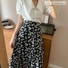 【夏季高腰A字半身裙】碎花裙中长款小雏菊波点裙子 商品缩略图1
