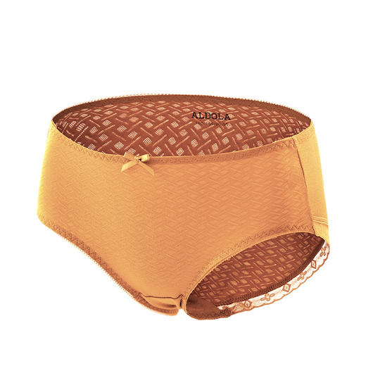 雅黛丽女士内裤纯棉底裆透气亲肤中腰平角裤单条装裤头颜色可选女DYK03054 商品图1