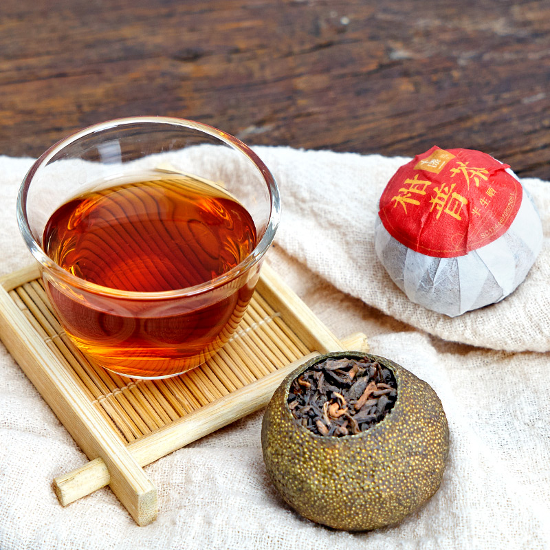 【十添一】 柑の茶(柑普茶)礼盒装250g - 十添一官方旗舰店