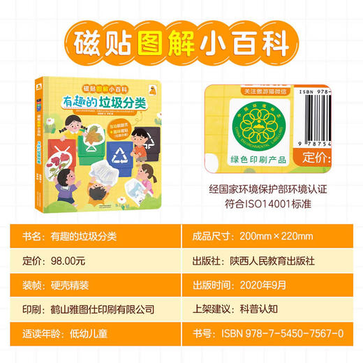 傲游猫-磁贴图解小百科 有趣的垃圾分类 商品图7