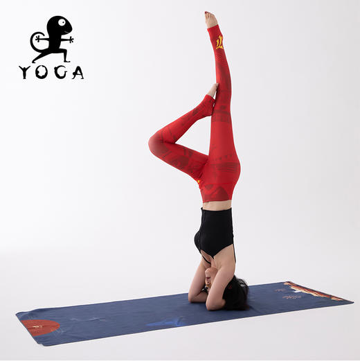 2020国庆款【月明秋思】裸感丝绒超大尺寸多功能铺巾（75*190） 商品图2