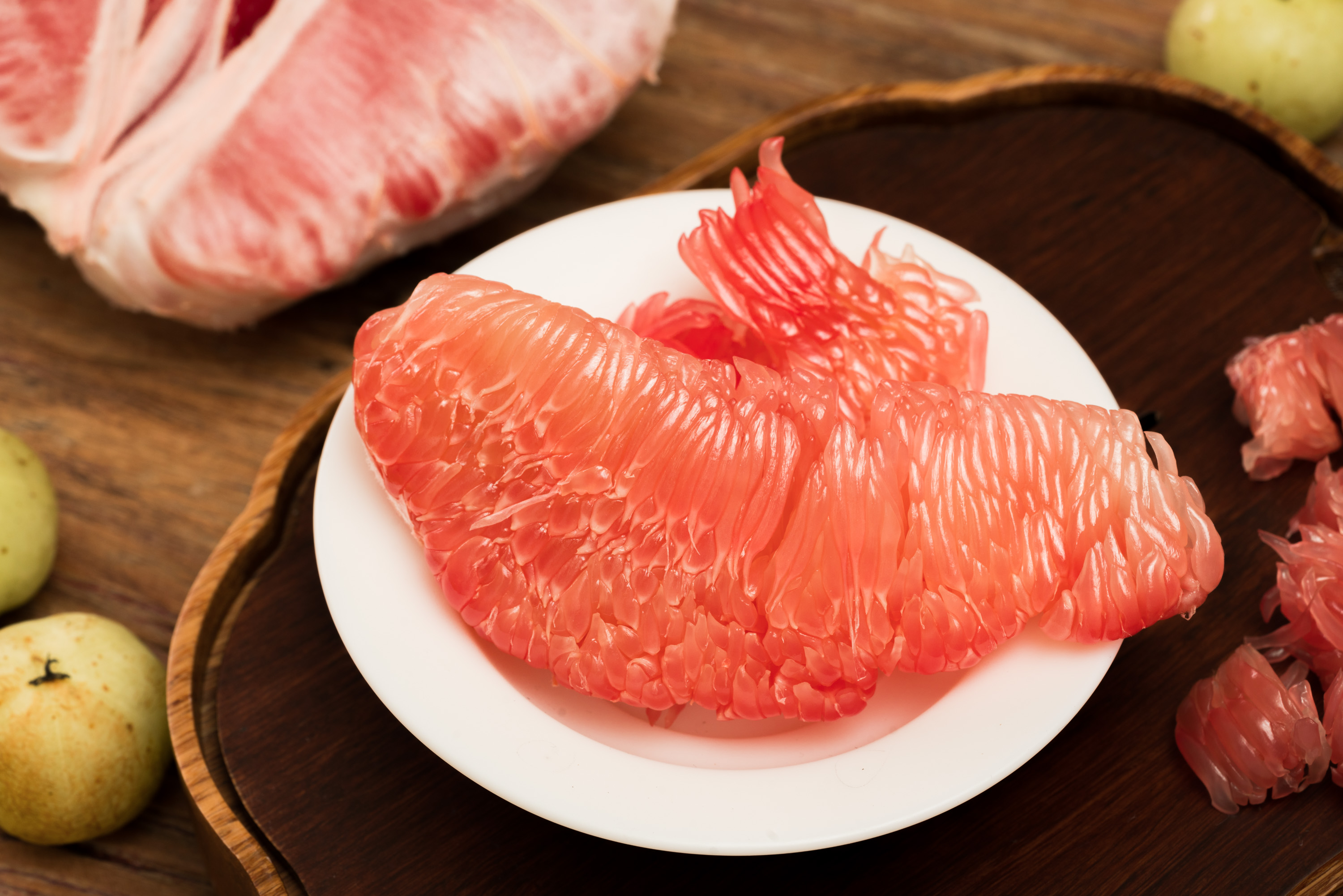 福建平和琯溪红心蜜柚红心柚子新鲜水果现摘现发56斤2个装果肉饱满