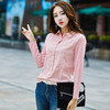 JW-6028秋季新款女装长袖衬衫女打底衫韩版女士上衣 商品缩略图2