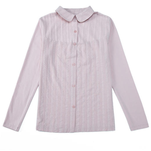 JW-6028秋季新款女装长袖衬衫女打底衫韩版女士上衣 商品图4