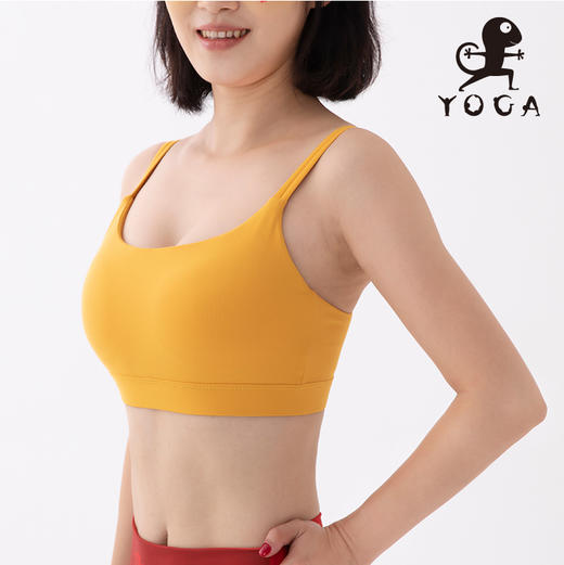 2020国庆款【炎黄】双肩带极简聚拢运动文胸（有胸垫） 商品图4