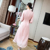 YFN-20156新款中国风复古茶服改良连衣裙 商品缩略图1