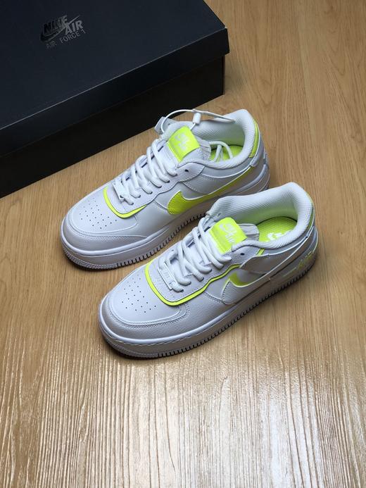 公司级 #原装版本上架 市面 Air Force 1 Shadow 空军马卡龙 白荧光绿 商品图2