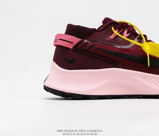 耐克Nike Pegasus Trail 2"Wine Red/Orange"飞马涡踪迹2代越野马拉松休闲运动慢跑鞋 商品图2