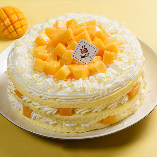 鲜果芒芒（裸蛋糕会比正常奶油蛋糕小，少一圈奶油，介意勿拍） 商品图2