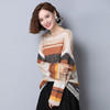 上海旗袍厂PY-30888 秋季新款条纹时尚圆领套头针织衫内搭显瘦潮流气质女毛衣 商品缩略图4