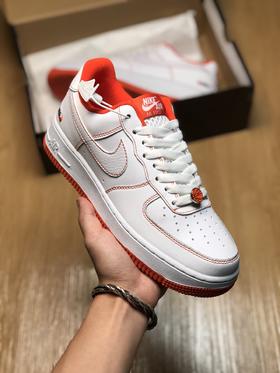 空军 “Rucker Park”致敬洛克公园主题白橙色 Nike Air Force 1 经典白橙