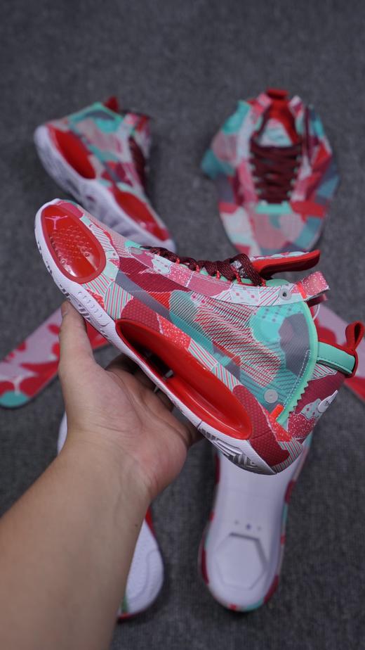 AIR JORDAN XXXIV PF 乔丹34代 圣诞配色 原盒真标！前后掌带气垫！ 商品图0