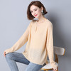 上海旗袍厂PY-20999  纯色百搭圆领套头秋季新款针织衫薄款宽松内搭气质女毛衣 商品缩略图1