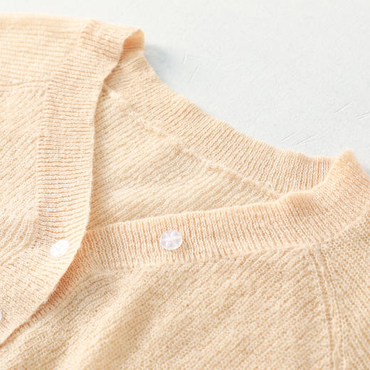 上海旗袍厂PY-20999  纯色百搭圆领套头秋季新款针织衫薄款宽松内搭气质女毛衣 商品图4