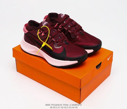 耐克Nike Pegasus Trail 2"Wine Red/Orange"飞马涡踪迹2代越野马拉松休闲运动慢跑鞋 商品图5