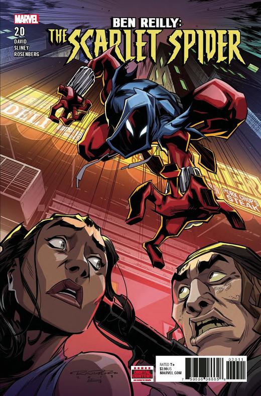 本莱利 猩红蜘蛛 主刊 Ben Reilly Scarlet Spider（2017）普封 商品图5