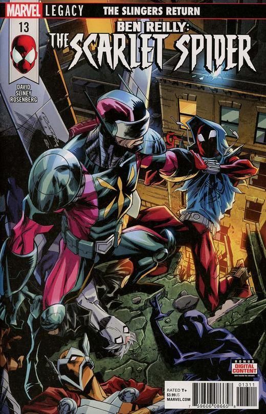 本莱利 猩红蜘蛛 主刊 Ben Reilly Scarlet Spider（2017）普封 商品图12