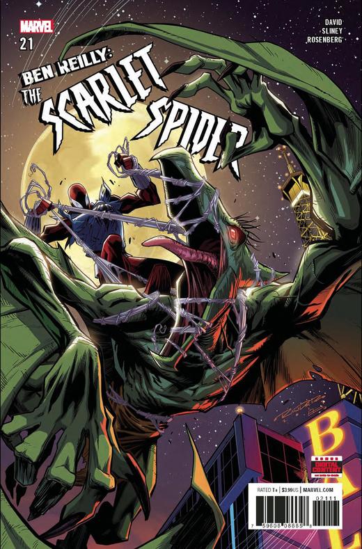 本莱利 猩红蜘蛛 主刊 Ben Reilly Scarlet Spider（2017）普封 商品图4