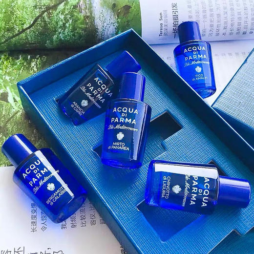 帕尔玛之水迷你香水套装5ml*5（香柠檬/香橙/无花果/加州桂/蜜桔香） 商品图3