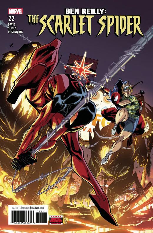 本莱利 猩红蜘蛛 主刊 Ben Reilly Scarlet Spider（2017）普封 商品图3