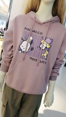 针织休闲女卫衣