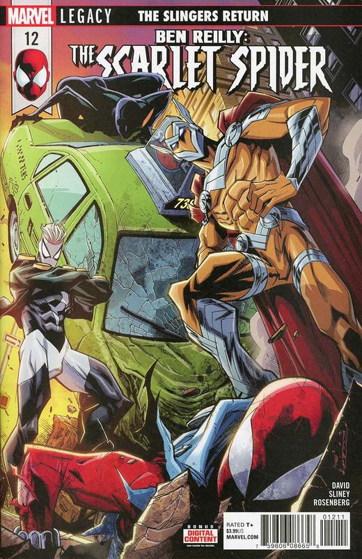 本莱利 猩红蜘蛛 主刊 Ben Reilly Scarlet Spider（2017）普封 商品图13