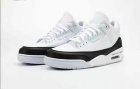 Fragment Design x Air Jordan 3 AJ3 乔3 藤原浩闪电联名 AJ3乔3 男子文化篮球鞋