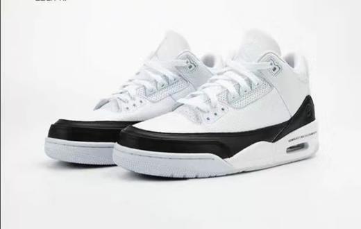 Fragment Design x Air Jordan 3 AJ3 乔3 藤原浩闪电联名 AJ3乔3 男子文化篮球鞋 商品图0