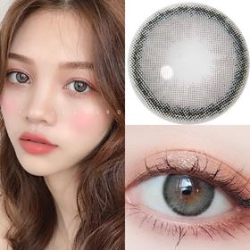 IDOL·半年抛  roze 黛蓝灰  14.0 轻混血又神秘的黛蓝色，冷欲高贵的混血感！ 韩产含硅0-800度<一副两片>