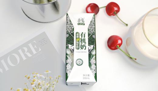 土姥姥牛奶新疆有机有机纯牛奶200ml*12盒 商品图2