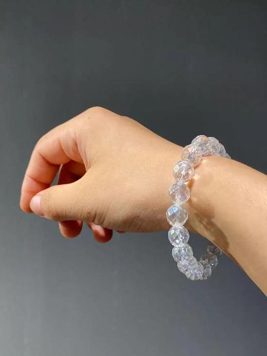 天然水晶宝石切割多角珠手链， 顺丰包邮 商品图4