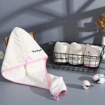 可爱吸水包头巾不掉毛不变形速干干发帽 商品图0